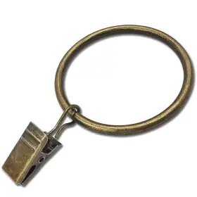 Weekseight 194467167427 20 Pack Bronze Curtain Rings With Clips Hooks Hangers Clip For
