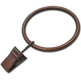 Weekseight 194467167434 20 Pack Antique Copper Curtain Rings With Clips Hooks Hangers Clip R