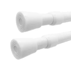 8541792747 Windbreath Tension Shower Curtain Rod White-41x77 Inch