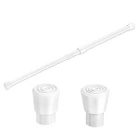 Wb-29-42 Windbreath Spring Tension Rods 29-42 Inches Adjustable Small Short Curtain Rod No Drill