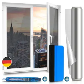 Windowshield 262374740289 Window Privacy Film With Installation Tools Silver One Way Mirror Da