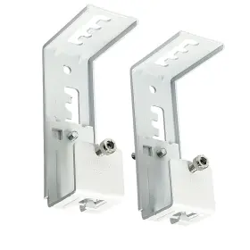 Winsharp 809892833480 Height Bracket Adjustable For Window Curtains Rod Holders And Blind With Scre