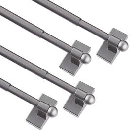 Wl.rocaille 791370242502 Wl.rocaille Magnetic Curtain Rods For Metal Doors Multi-use Adjustable T