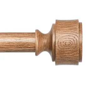 Ws46-88wd Wolistsa Wood Curtain Rods For Windows 48 To 84 Inch Adjustable Decorative 1ftft Heavy