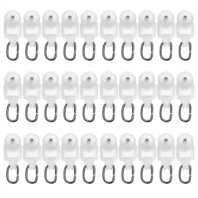 Kk-672 Xhziy 30pcs Curtain Pulley Ceiling Rails For Curtains Slider Track Most
