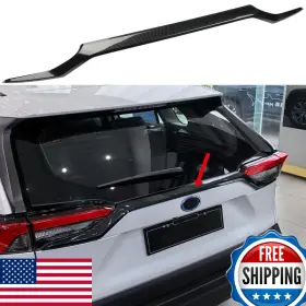 B0ckdp2df1 Yakaney For Toyota Rav4 Oem Style Rear Lid Trunk Upper Curve Sporty Carbon