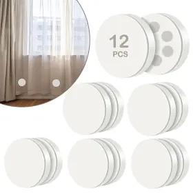 Ylpz-12p Yixangdd 12 Pack Shower Curtain Weights Rubber Covered Magnetic Show