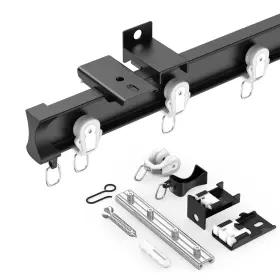 Wghj001 Ylnanmi Flexible Bendable Aluminum Curtain Track Ceiling Or Wall Mount 64inches /5.3
