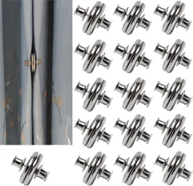 B0c3x4q1kr Yteseery 14 Pack Magnetic Curtain Clips Weights Magnets For Thin Drapery Curtai