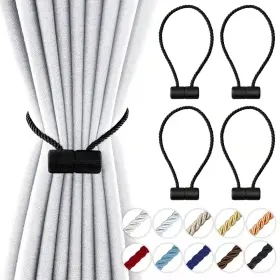 Yuntuoo 339036888803 18 Inch Strong Magnetic Curtain Tiebacks Holdbacks Modern Upgrade St