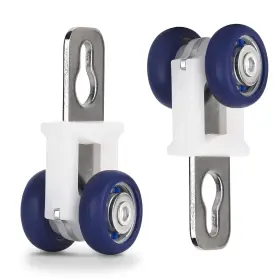 Yxhomme 760627123260 Curtain Track Rollers With Mute Wheel Hooks Pulley Runners/sliders -