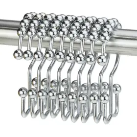 Schrrsr-cc12 Yyangz Shower Curtain Hook 12pcs Chrome Color Stainless Steel