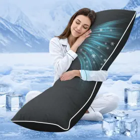Yz-bp02-sh Yz Home Cooling Body Pillow For Adults- Insert With Shredded Blue Memo Yz-bp02-sh Yz Home Cooling Body Pillow For Adults- Insert With Shredded Blue Memo
