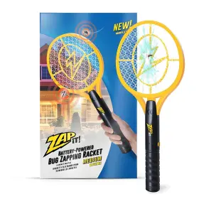 Mhr-1359l-13 Zap It Bug Zapper Battery Powered 2xaa Included Racket 3 500 V