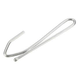 Zaplyte 784958388587 Curtain Hooks Pin-on Drapery Hook Zinc Plating Long Shanks 2.7 Inch 50pcs