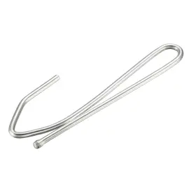 Zaplyte 784958388587 Curtain Hooks Pin-on Drapery Hook Zinc Plating Long Shanks 2.7 Inch 50pcs