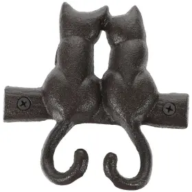 3702k07ozgp Zerodeko 1pc Vintage Cat-shaped Wall-mounted Hook For Home Decor Retro Style