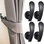 4 Pieces Curtain Holdback,wall Mounted Hooks Drapery Tiebacks With Screws Met... New. Price: $18.71.