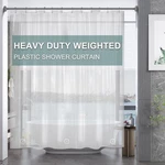 Amazerbath Plastic Shower Curtain Clear Premium Peva, Heavy New. Price: $13.77.