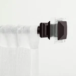 Exclusive Home Prism 1 Curtain Rod And Coordinating Finial Set Matte Bronze New. Price: $35.47.