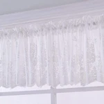 Vctops Lace Sheer Kitchen Cafe Curtain Valance 51W X 16L (pack Of 1), White New. Price: $15.91.
