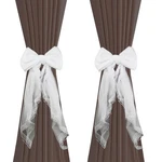 Crapyt 2 Pcs Bowknot For Curtains Lace Ribbon Curt... New. Price: $19.57.