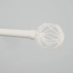 Exclusive Home Curtains Ogee 1 Rod And Coordinating Finial Set Matte New. Price: $54.18.