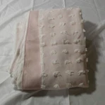 Lino Rosa Girl's 2-PK Sheer Overlay Blackout Curtains BE5 Pink/white Size 50X84" Open. Price: $17.99.
