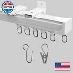 Makefeile Ceiling Curtain Heavy Duty Tracks System For Room New. Price: $103.92.