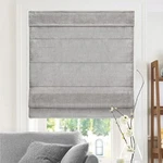 Chicology Roman Shades 23"W X 64"H, Belgian Denim (privacy & Light Filtering) New. Price: $57.99.