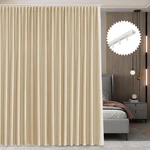 Ryb Home Ceiling Mount Room Divider Curtain Set With Sliding Track For Bedroo... New. Price: $75.99.