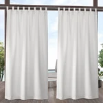 Cabana Solid Indoor/outdoor Light Filtering Hook-and-loop Tab Top Curtain Pan... New. Price: $26.76.