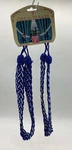 American Crafts Royal Blue/silver Braided Curtain Tie Backs Style #2003 New. Price: $10.99.