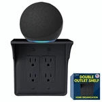Power Perch Double Wall Outlet Shelf - Declutter & Reclaim Bathroom Counter S... New. Price: $22.25.