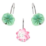 Resze Lotus Flowers And Leaves Shower Curtain Hooks, Home Decoration C... New. Price: $15.84.