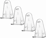 Cutelec 4PCS Hold Down Brackets Clear Color Bottom Rail 2INCH, New. Price: $16.99.