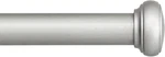1" Weaver Indoor/outdoor Rust-resistant Curtain Rod, 72-144", Brushed Nickel New. Price: $68.99.