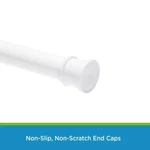 Kenney KN609C/10 Twist & Fit No Tools Camlock Tension Standard Shower Curtain New. Price: $11.69.