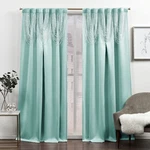 Exclusive Home Bliss Room Darkening Blackout Hidden Tab Top Curtain Panels, New. Price: $29.32.