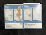 Kirsch Tieback Support Pair Mounted Behind Drapery 7652-58 (lot Of 2) New. Price: $19.99.