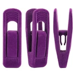 Trgowaul Purple Velvet Hangers Clips, Pants Strong Fing... New. Price: $23.72.
