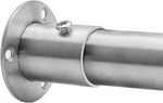 Stainless Steel Closet Rod Holder,ulifestar Shower Curtain Tension Socke New. Price: $16.34.