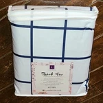 Lush Decor Urban Square Grid *white/navy* Two Blackout Window Panels (42" X 84") New. Price: $29.99.