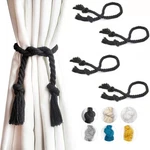 Yteseery 4 Pack Curtain Ties, Outdoor Tiebacks Rope For Patio Gazebo Per New. Price: $17.50.