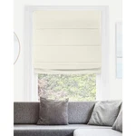 Chicology Cordless Blackout Fabric Privacy Roman Shade - Del Mar Moon Shell New. Price: $49.99.