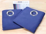 Chrisdowa Grommet Blackout Curtains 38"W X 45"L (pack Of 2) Navy Blue New. Price: $14.80.