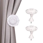 Suqiome Set Of 2 Blossom Window Drapery Medallion Holdbacks,curtain Tiebacks,... New. Price: $28.77.