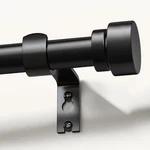 Lootkell Black Curtain Rods For Windows 48 To 84 Inches 16"-88" Pack, New. Price: $28.88.