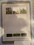 Achim, Top Down Cordless Honeycomb Cellular SHADE27X64, Alabaster Open. Price: $29.99.