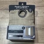 Better Homes & Gardens Blackout Curtain Panel Beige Textured Woven 50 63 New. Price: $25.00.